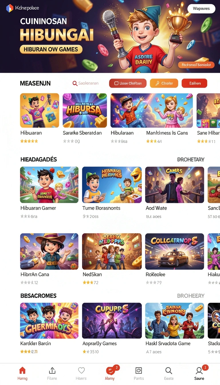 Galeri pratinjau visual royal88 build APK resmi terbaru