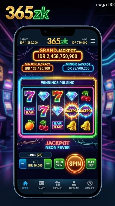 Pratinjau antarmuka royal88 — aplikasi APK resmi Android v2.5.6